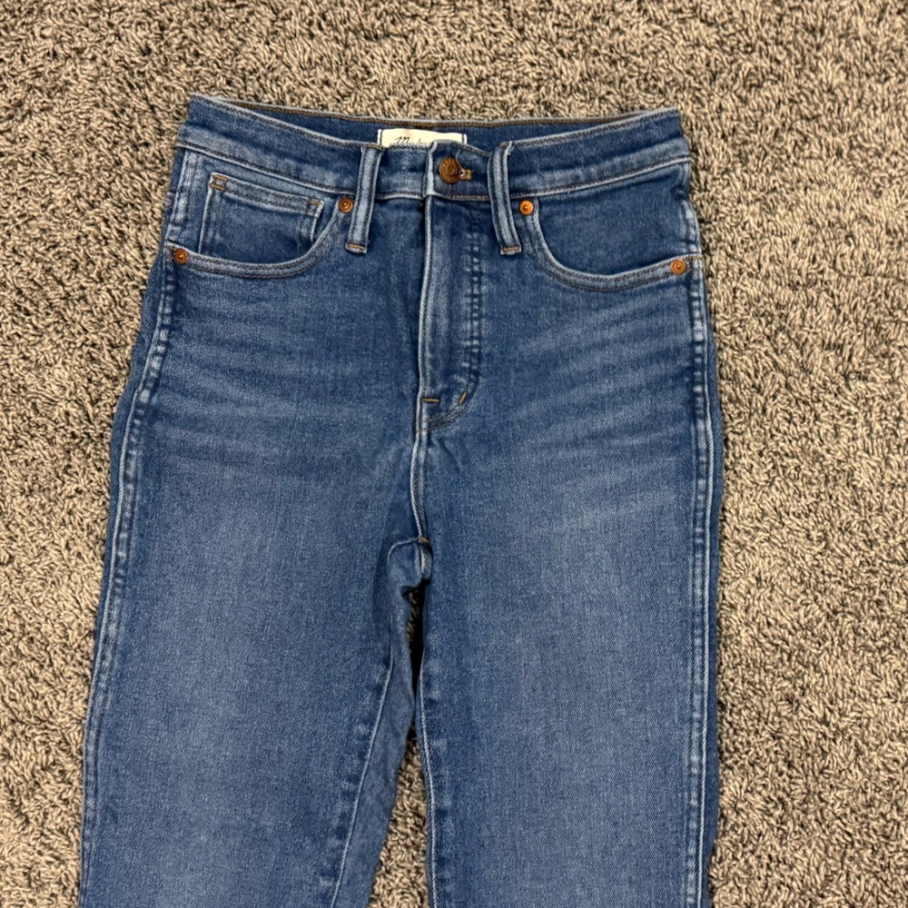 Madewell Stovepipe Jeans, size 25 - Picture 2 of 11